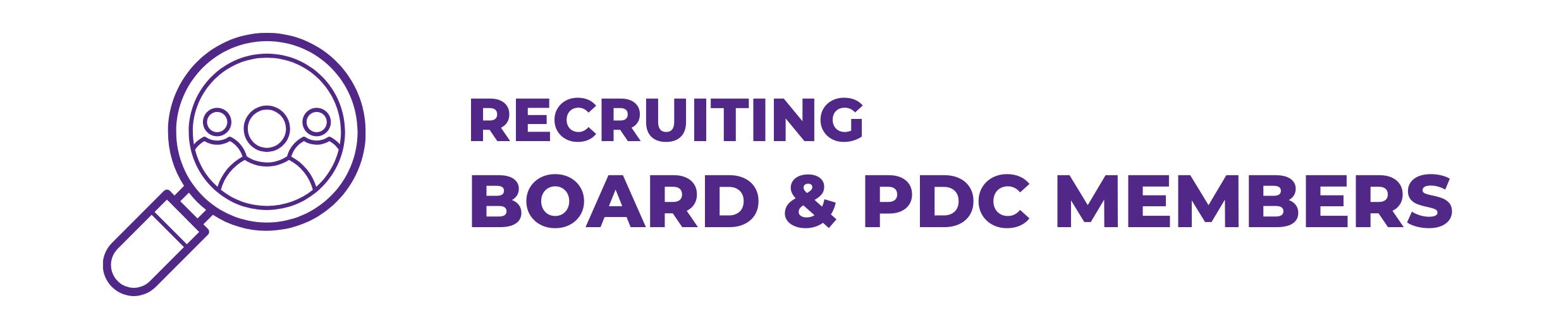 Recruiting Board and PDC Members