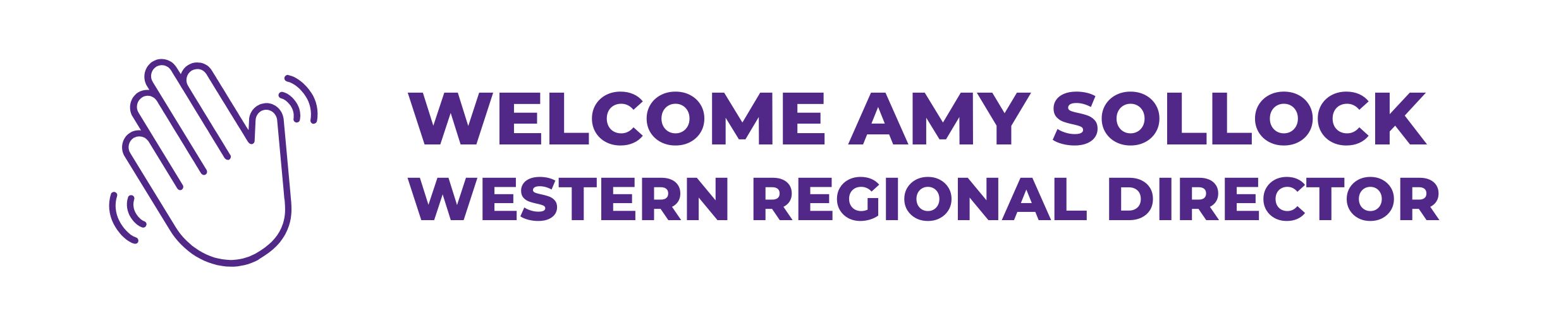 Welcome Amy Sollock, Western Regional Director