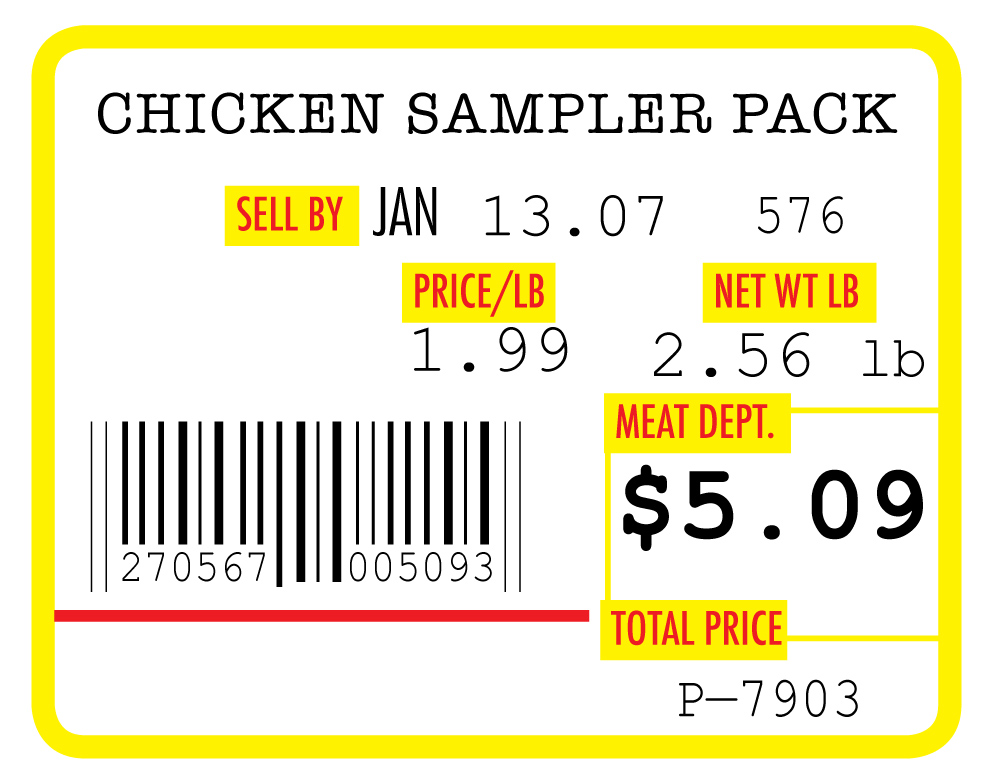 Food Labeling Information