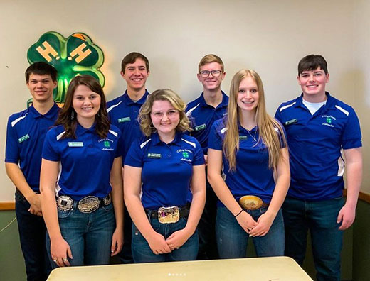 Group pictures, Coffey County 4-H Ambassadors